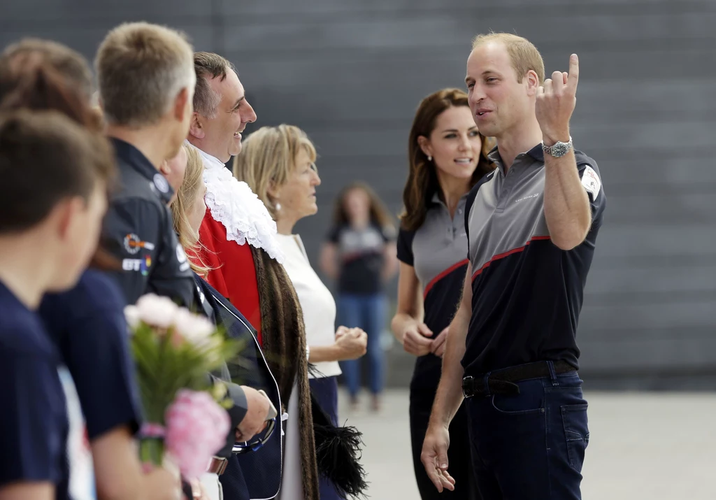 William i Kate na regatach w Portsmouth 