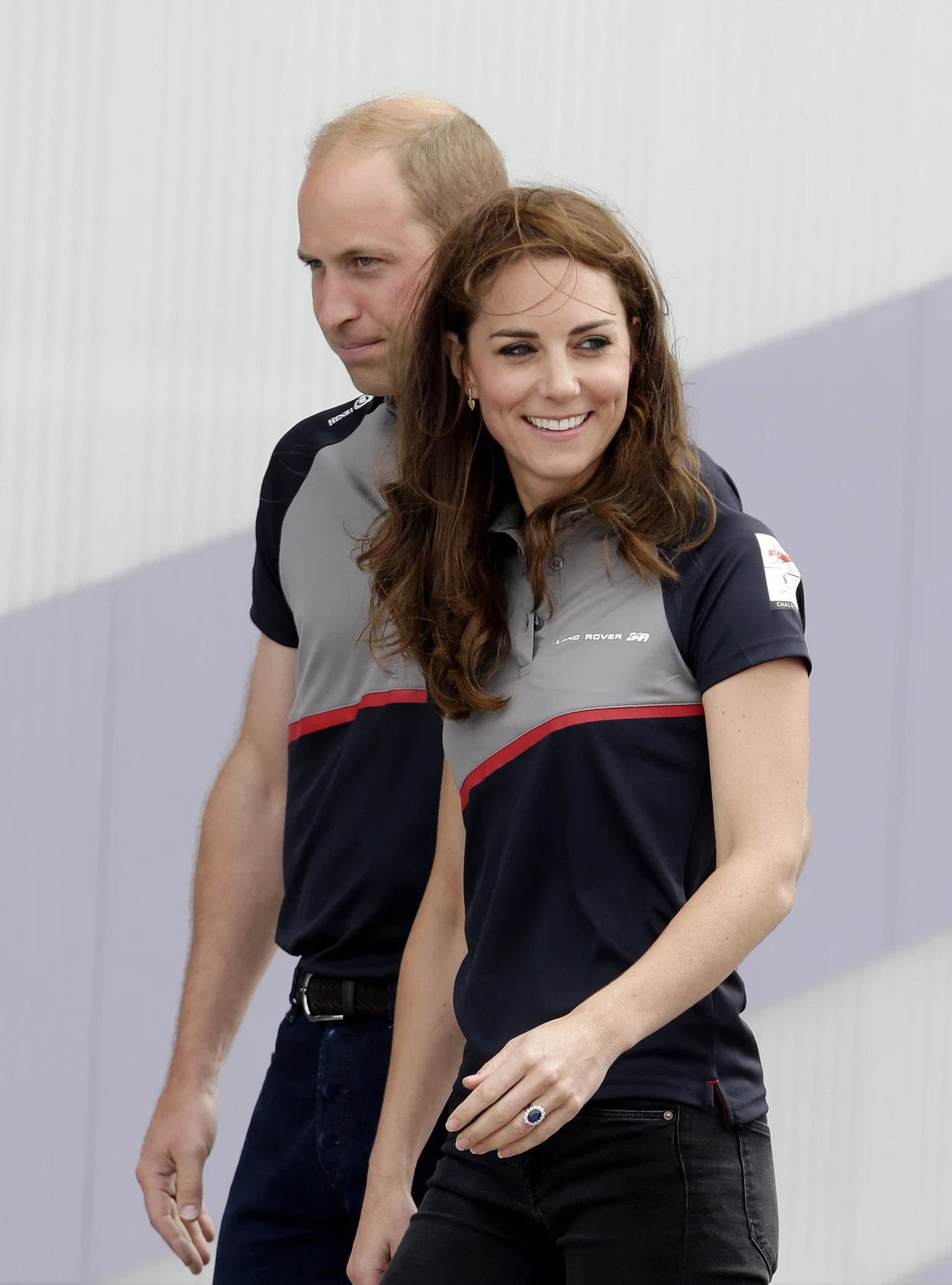 William i Kate na regatach w Portsmouth 