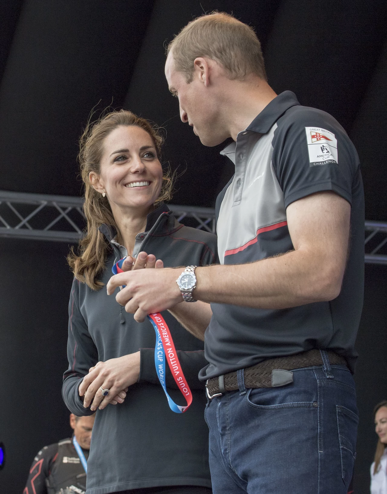 William i Kate na regatach w Portsmouth 