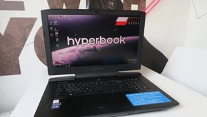 Hyperbook GTR87 - polski laptop gamingowy 