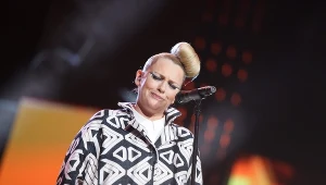 Katarzyna Nosowska (Hey) na deskach Amfiteatru w Opolu