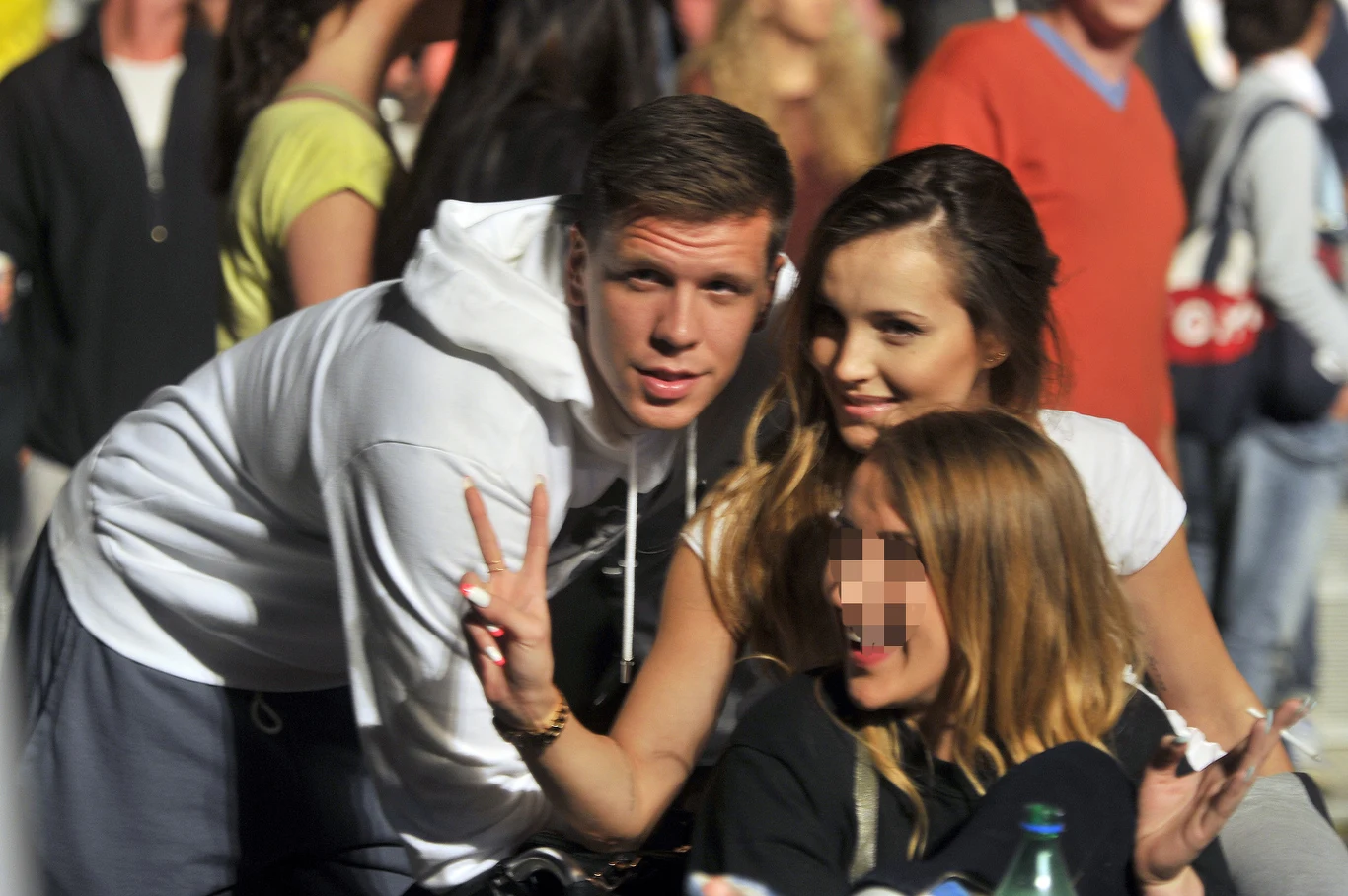 Wojciech Szczęsny z Mariną