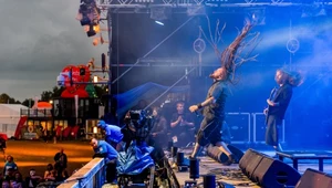 Decapitated w akcji na Przystanku Woodstock 2016 (z prawej Vogg)