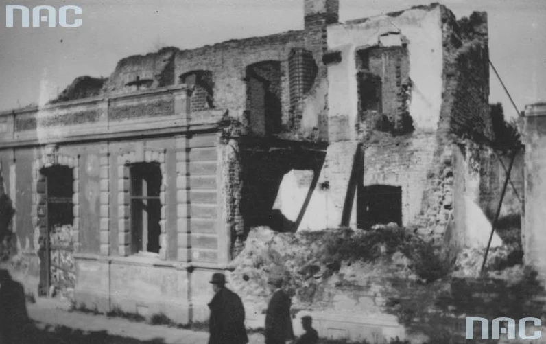 Gorlice. Budynki zniszczone w czasie I wojny światowej Gorlice. Budynki zniszczone w czasie I wojny światowej