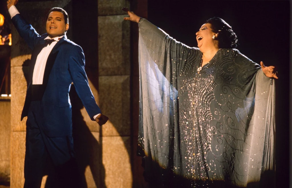 Freddie Mercury i Monsterrat Caballe