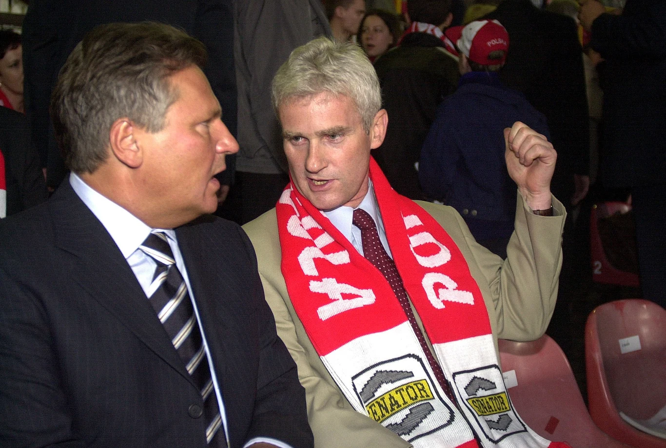 Michał Listkiewicz i Aleksander Kwaśniewski 