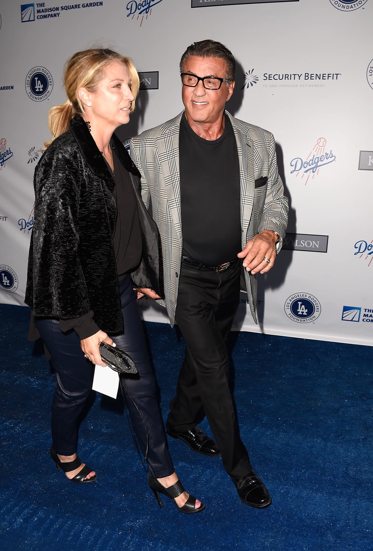 Sylvester Stallone, Tricia Flavin Sylvester Stallone, Tricia Flavin