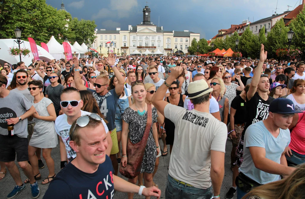 Zabawa na Starym Rynku podczas Audioriver