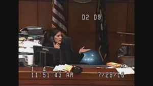 Interwencja sędzi Amber Wolf