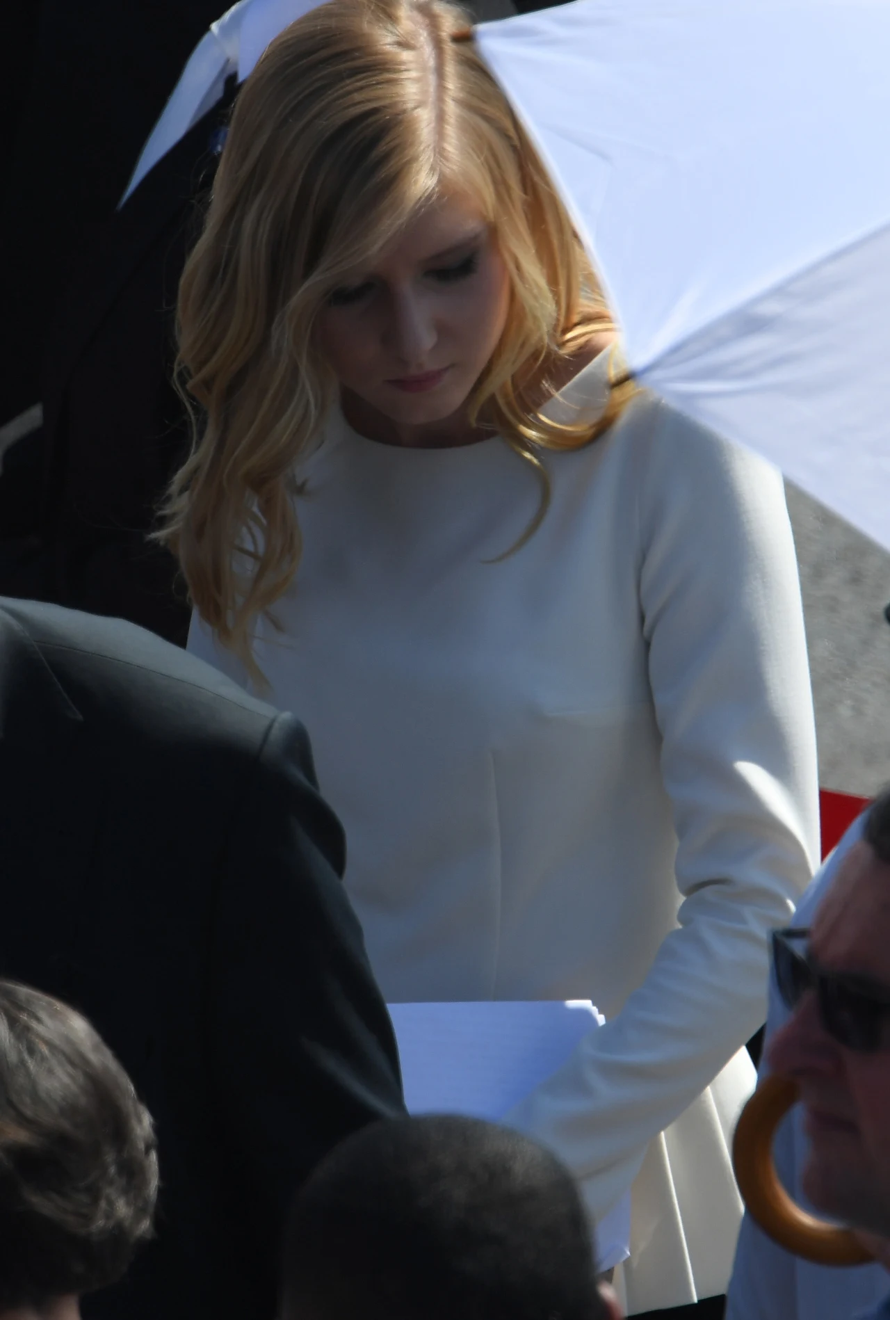 Na zdjęciu: Kinga Duda podczas mszy na ŚDM