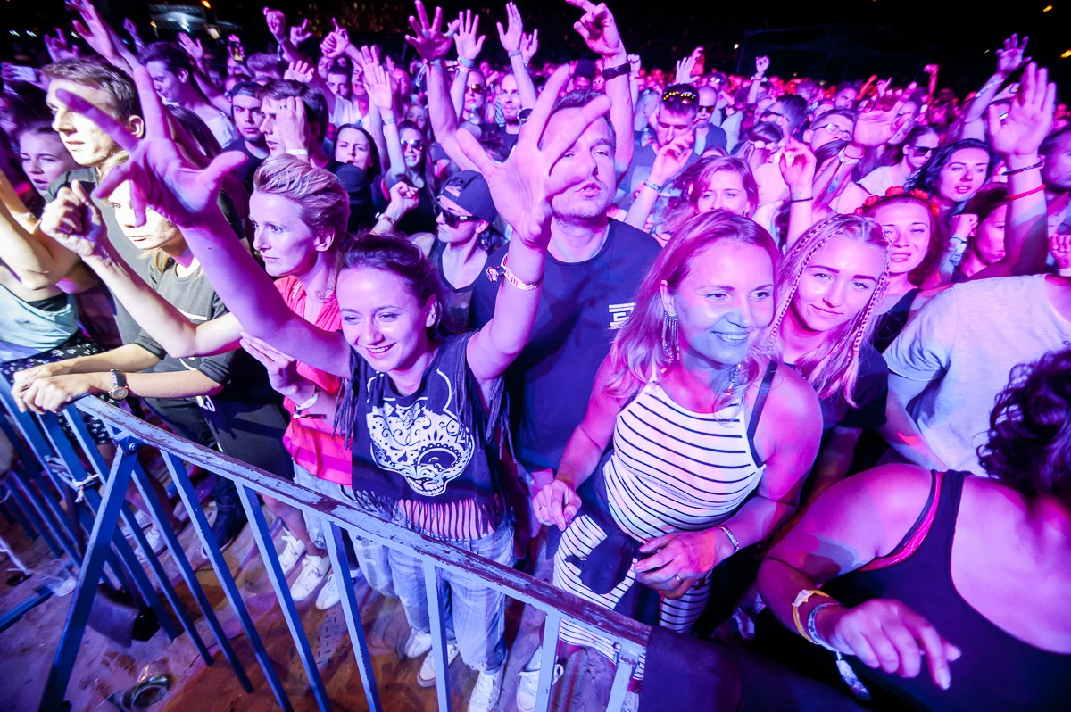 Publiczność drugiego dnia festiwalu