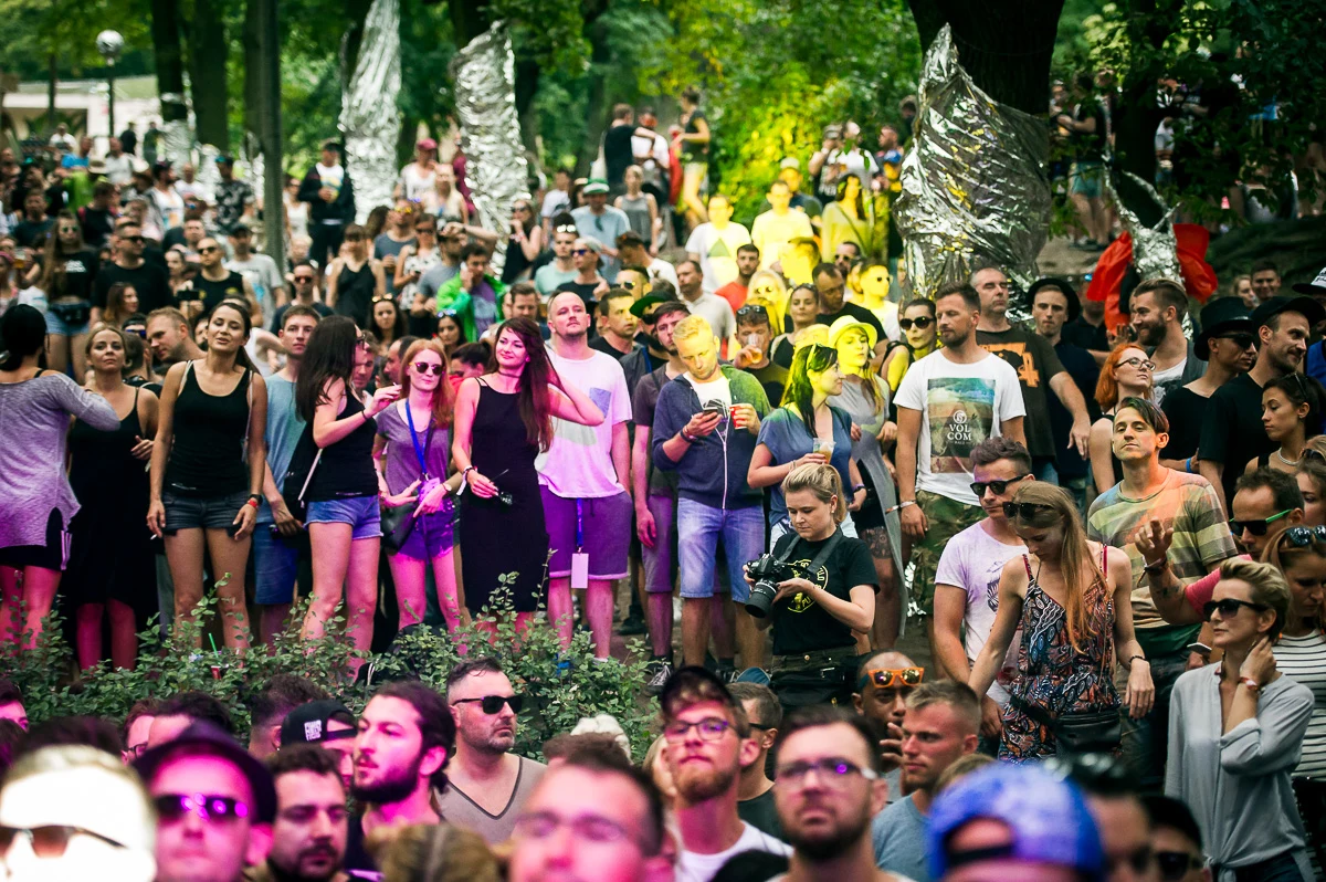 Publiczność na trzecim dniu festiwalu