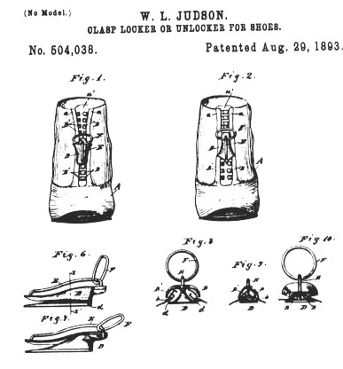 Patent Whitcomba L. Judsona z 1893 r.