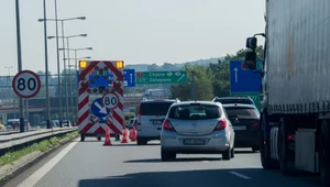 Remont na autostradzie A4