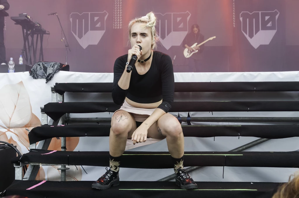 MØ podczas swojego koncertu na Orange Warsaw Festival 2016