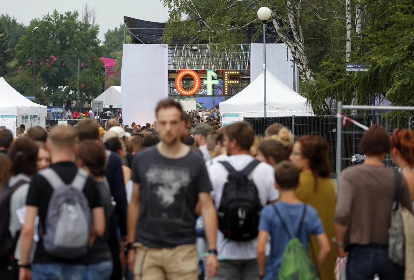 Publiczność na OFF Festival