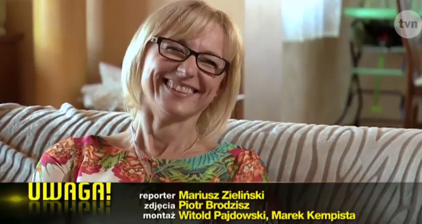 Pani Dorota wspiera syna