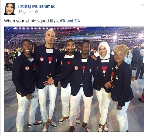 Ibtihaj Muhammad z reprezentacją