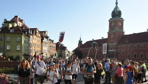  Wymarsz 36. Warszawskiej Pielgrzymki Akademickiej na Jasną Górę