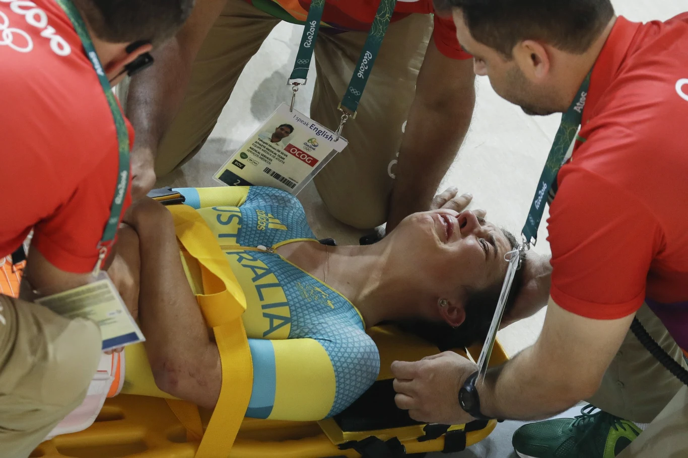 Hoskins miała wypadek Hoskins miała wypadek