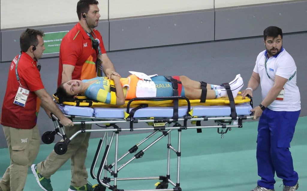 Hoskins miała wypadek