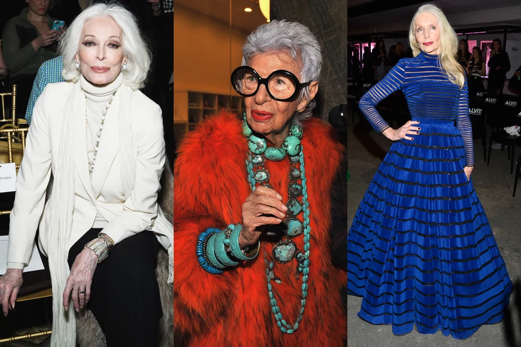 Carmen dell`Orefice, Iris Apfel, Helena Norowicz dyktują trendy w wieku, w którym większość kobiet z modą nie ma już nic wspólnego