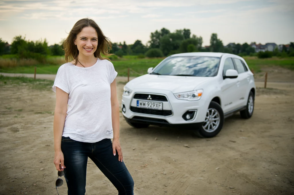 Anna Cieślak i Mitsubishi ASX