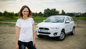 Anna Cieślak i Mitsubishi ASX