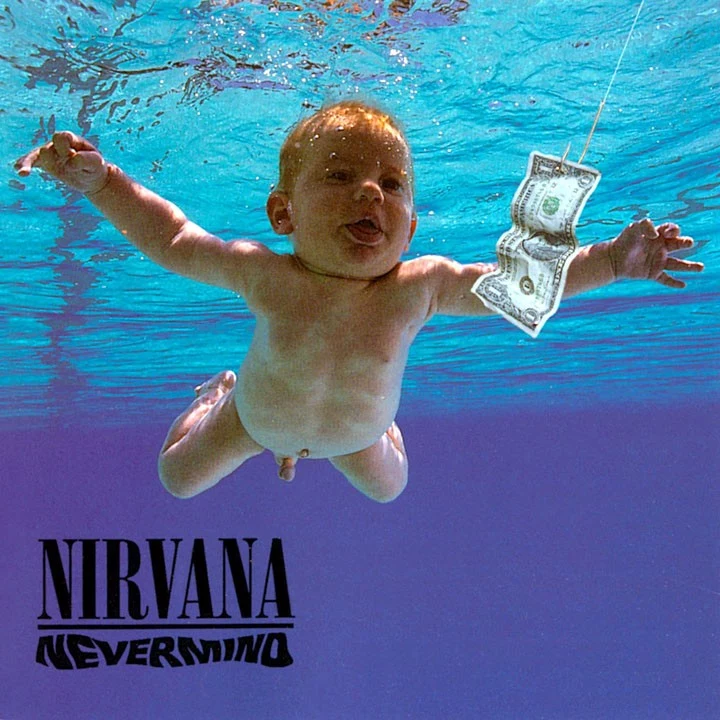 Okładka płyty Nirvana "Nevermind"