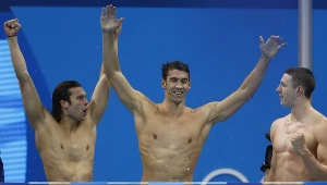 Amerykanie świętują triumf na 4x100 metrów stylem zmiennym