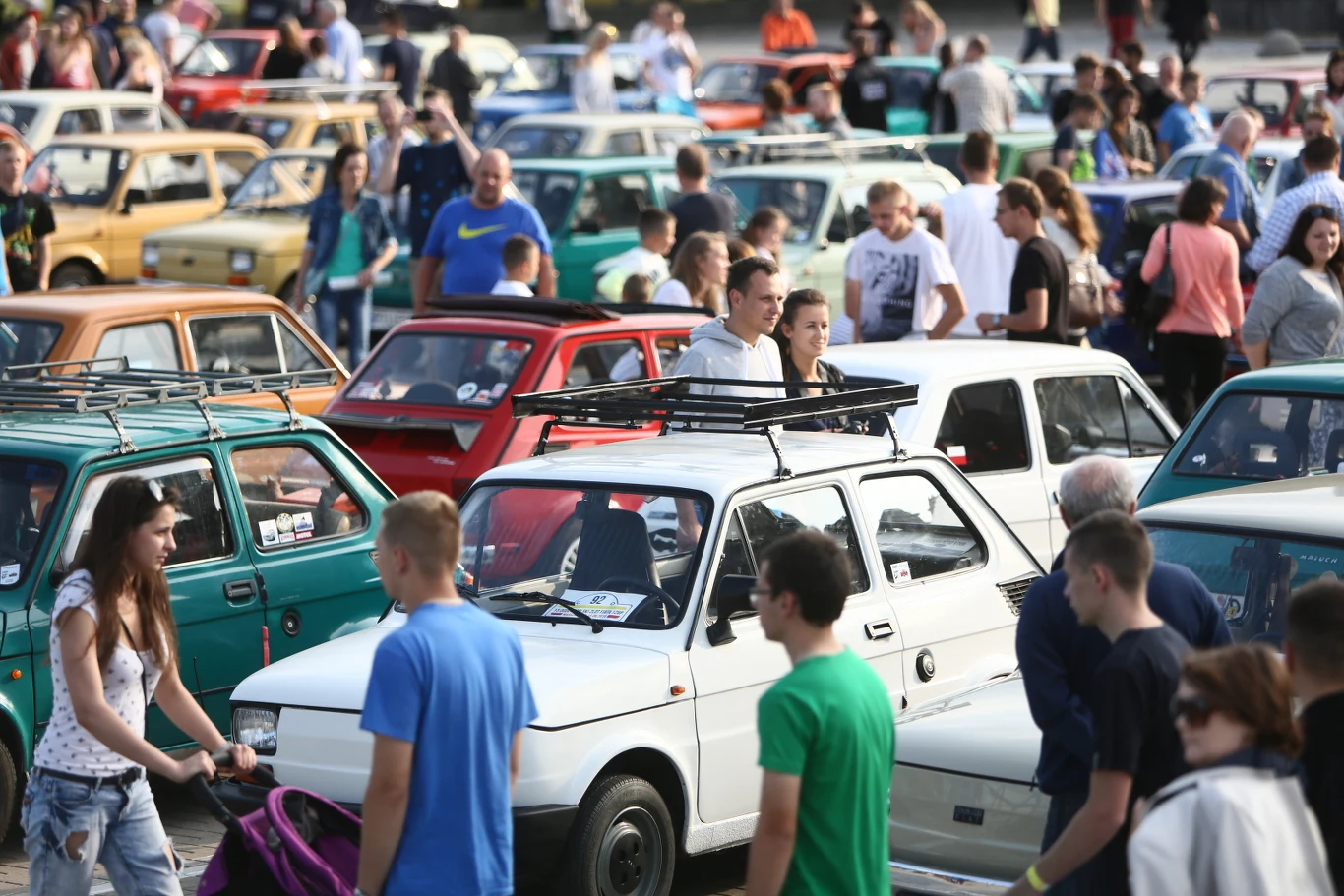 Zlot maluchów. warszawa 2016