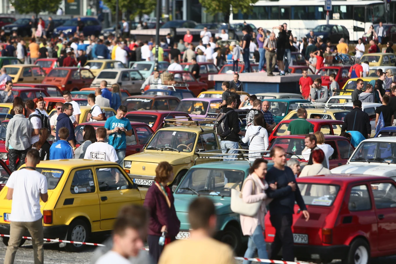 Zlot maluchów. warszawa 2016