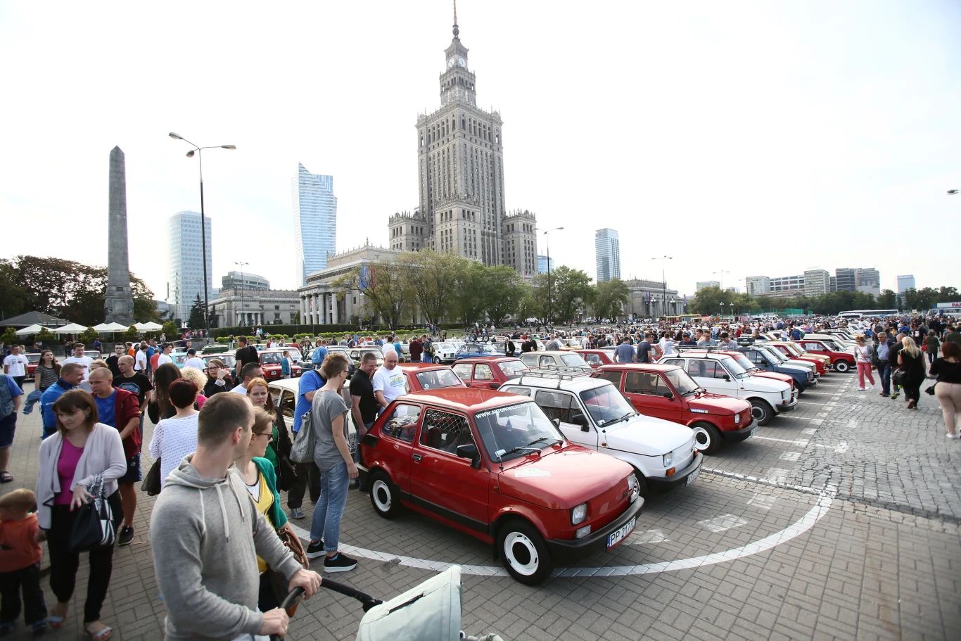 Zlot maluchów. warszawa 2016