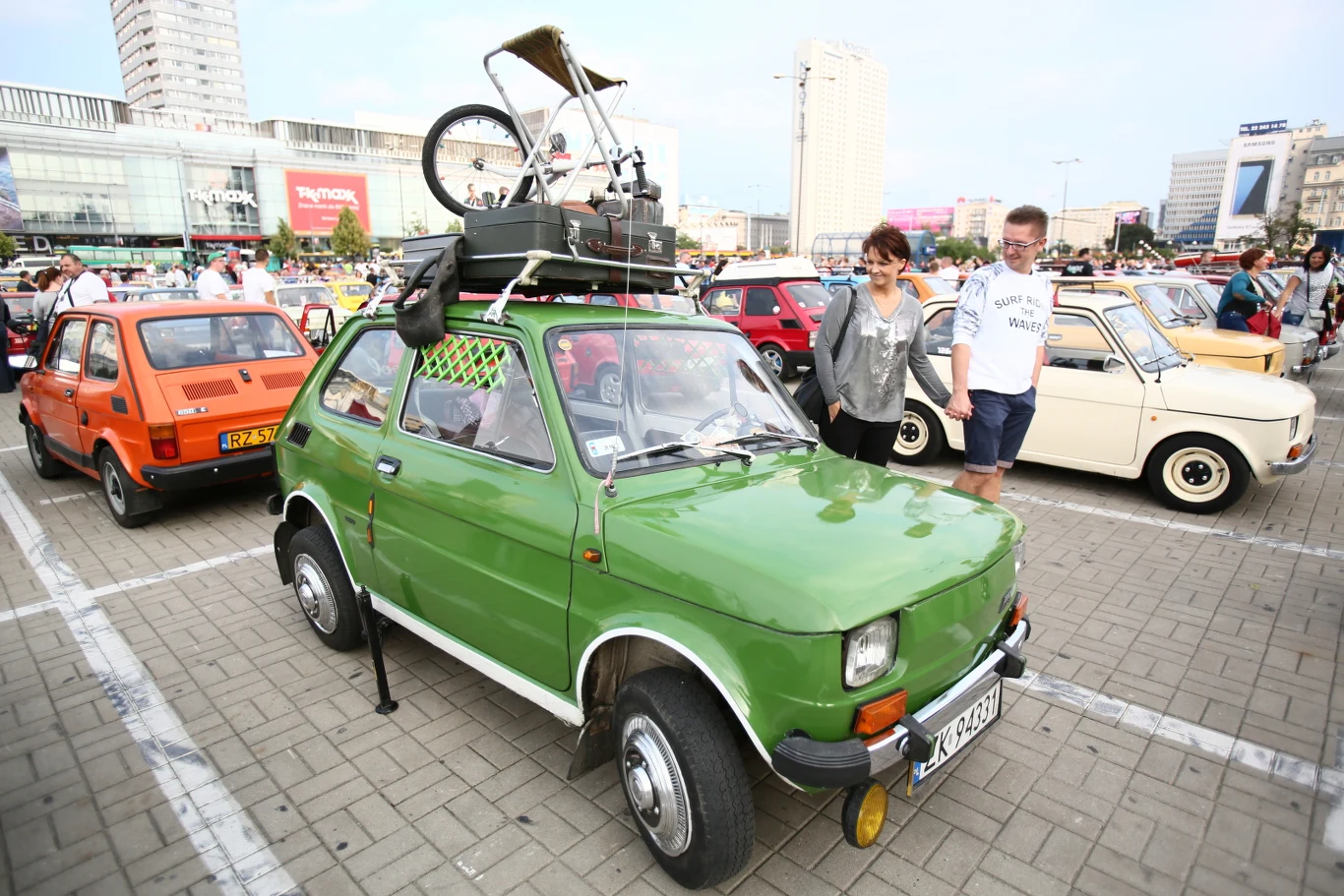 Zlot maluchów. warszawa 2016