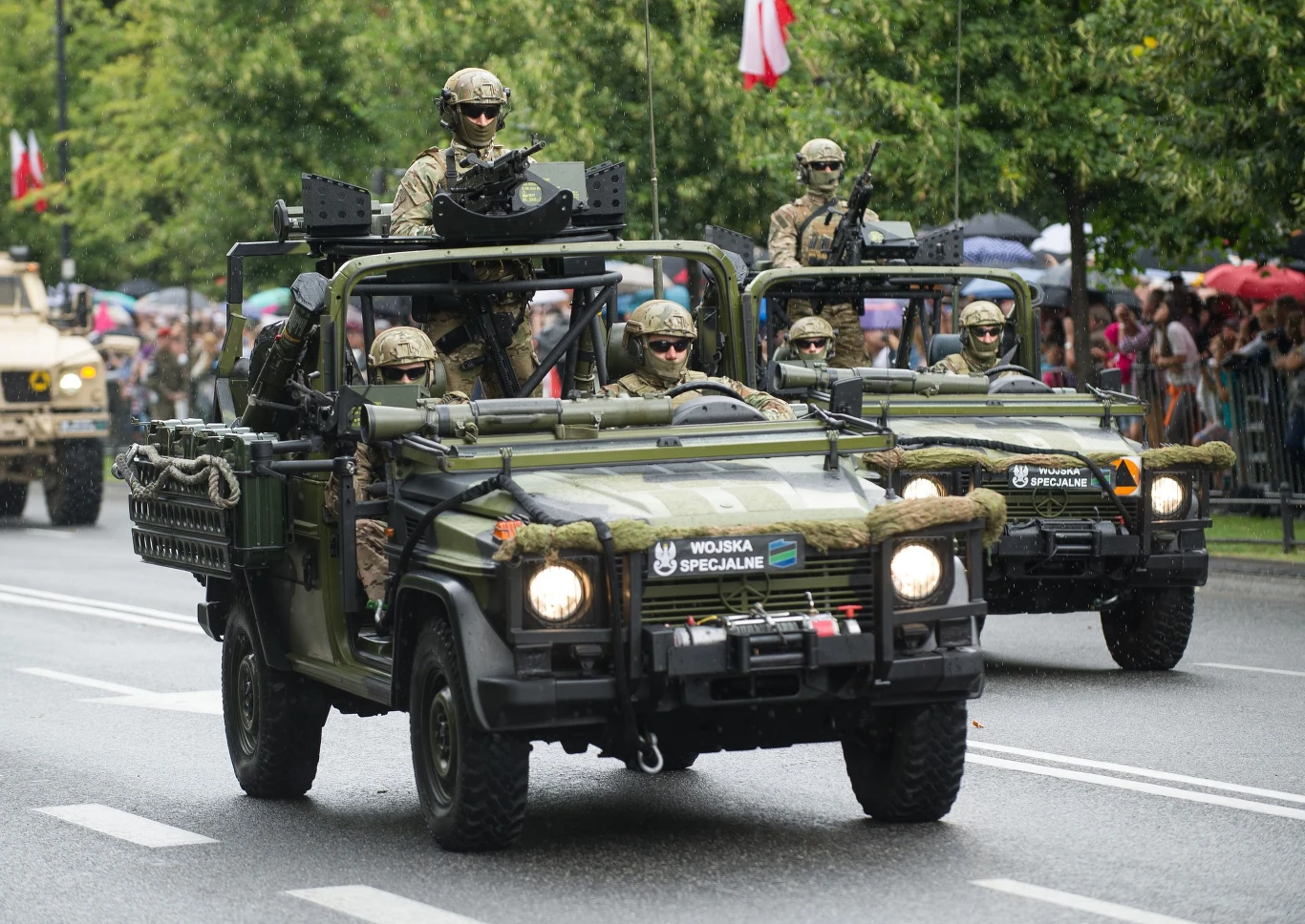 Wojskowa wersja Mercedesa klasy G