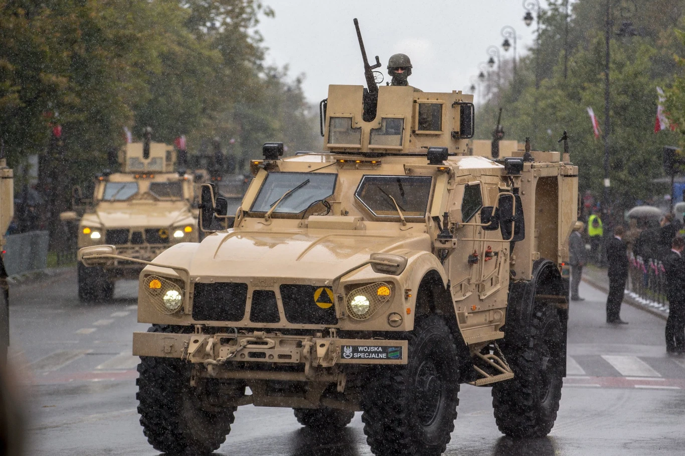 Oshkosh M-ATV - pojazd odporny na wybuchy min