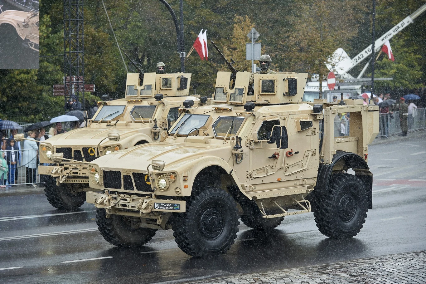 Oshkosh M-ATV - pojazd odporny na wybuchy min