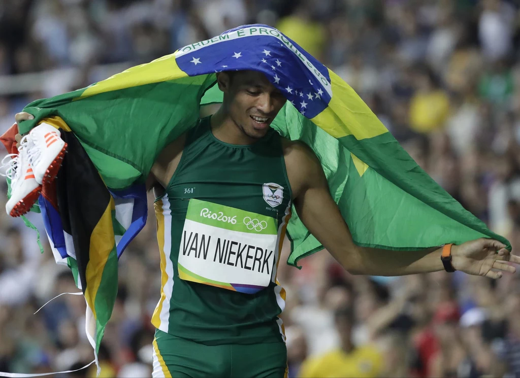 Złoty medalista igrzysk olimpijskich w Rio - Wayden van Niekerk