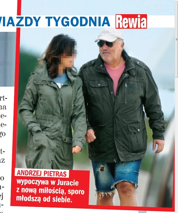 Andrzej z nową partnerką Andrzej z nową partnerką