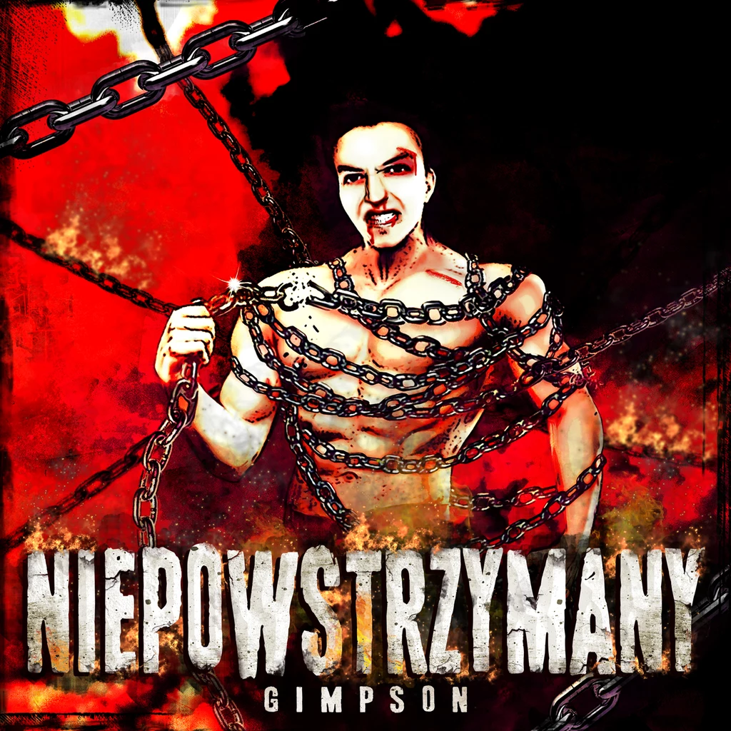 Okładka płyty "Niepowstrzymany" Gimpsona