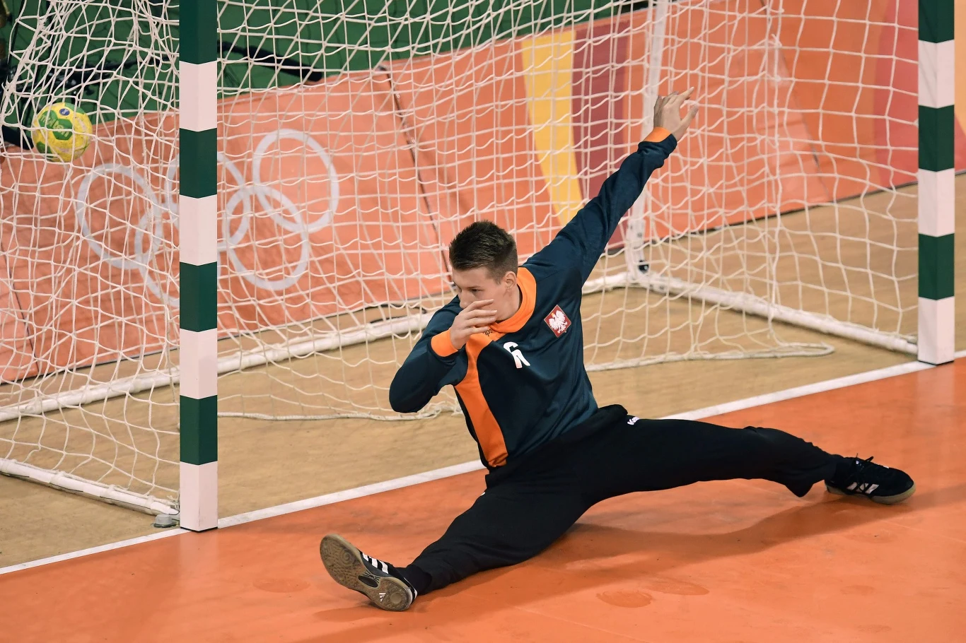 Piotr Wyszomirski świetnie się zaprezentował w meczu z Chorwacją