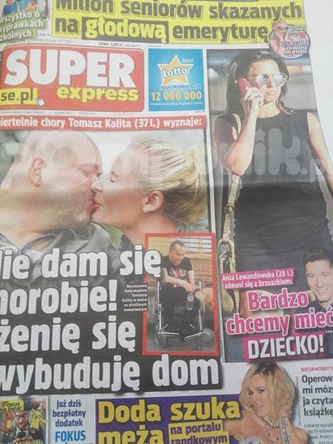 O rzekomej ciąży Ani pisze "Super Express" O rzekomej ciąży Ani pisze "Super Express"