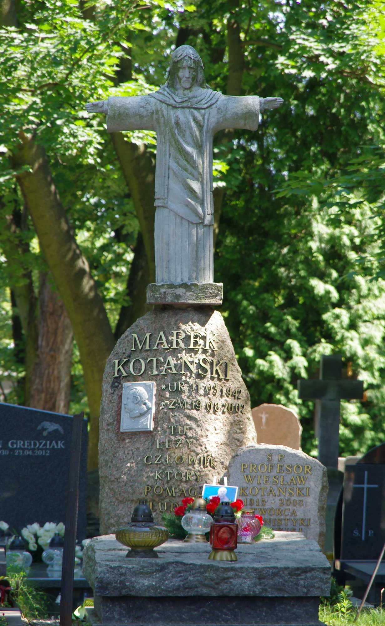 Grób Marka Kotańskiego