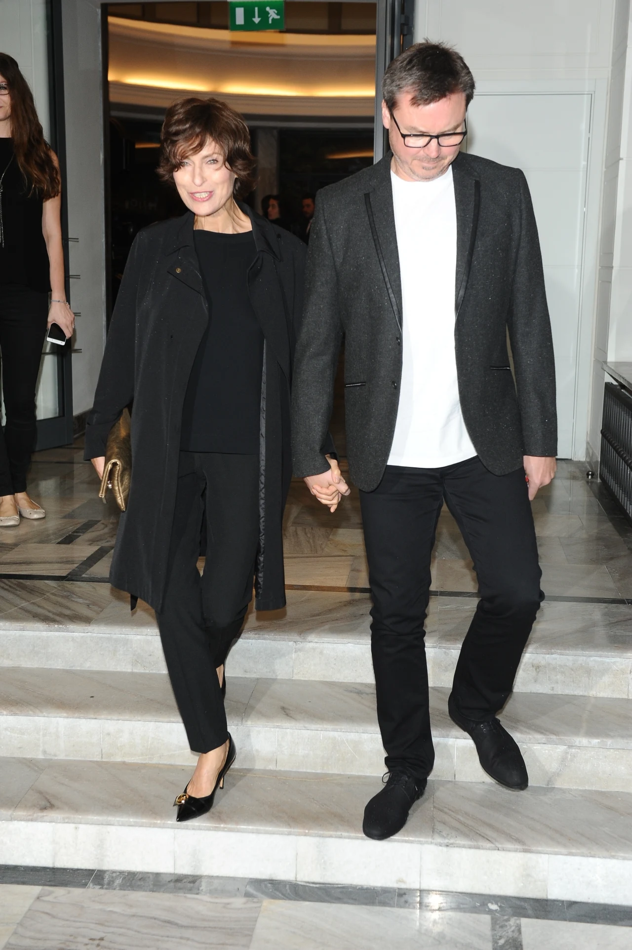 Danuta Stenka z mężem Danuta Stenka z mężem