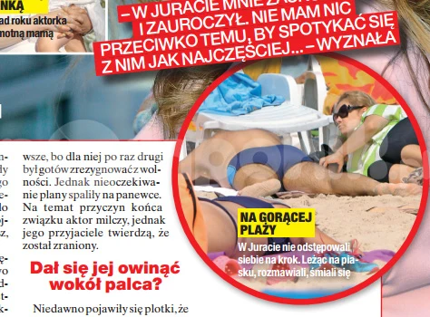 Stockinger i Powierza na plaży Stockinger i Powierza na plaży