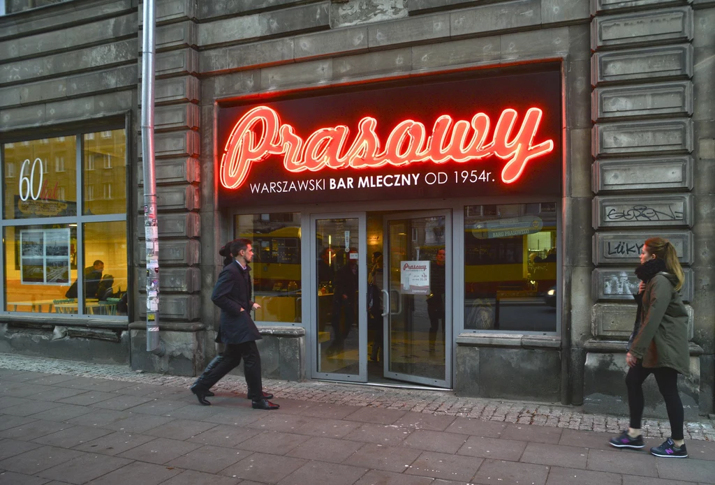 Bar "Prasowy" w Warszawie