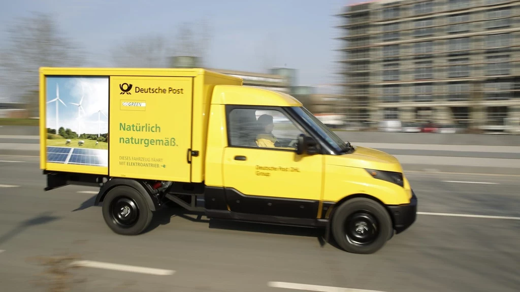 Elektryczna furgonetka Deutsche Post