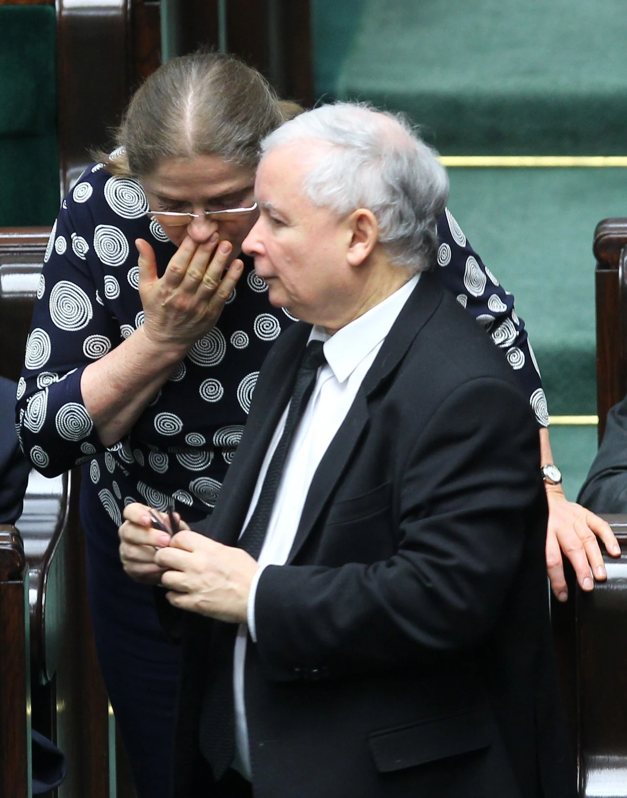 Krystyna Pawłowicz, Jarosław Kaczyński Krystyna Pawłowicz, Jarosław Kaczyński