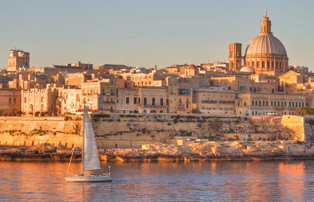 Malta to wyspa, na której około trzysta dni w roku jest słonecznych