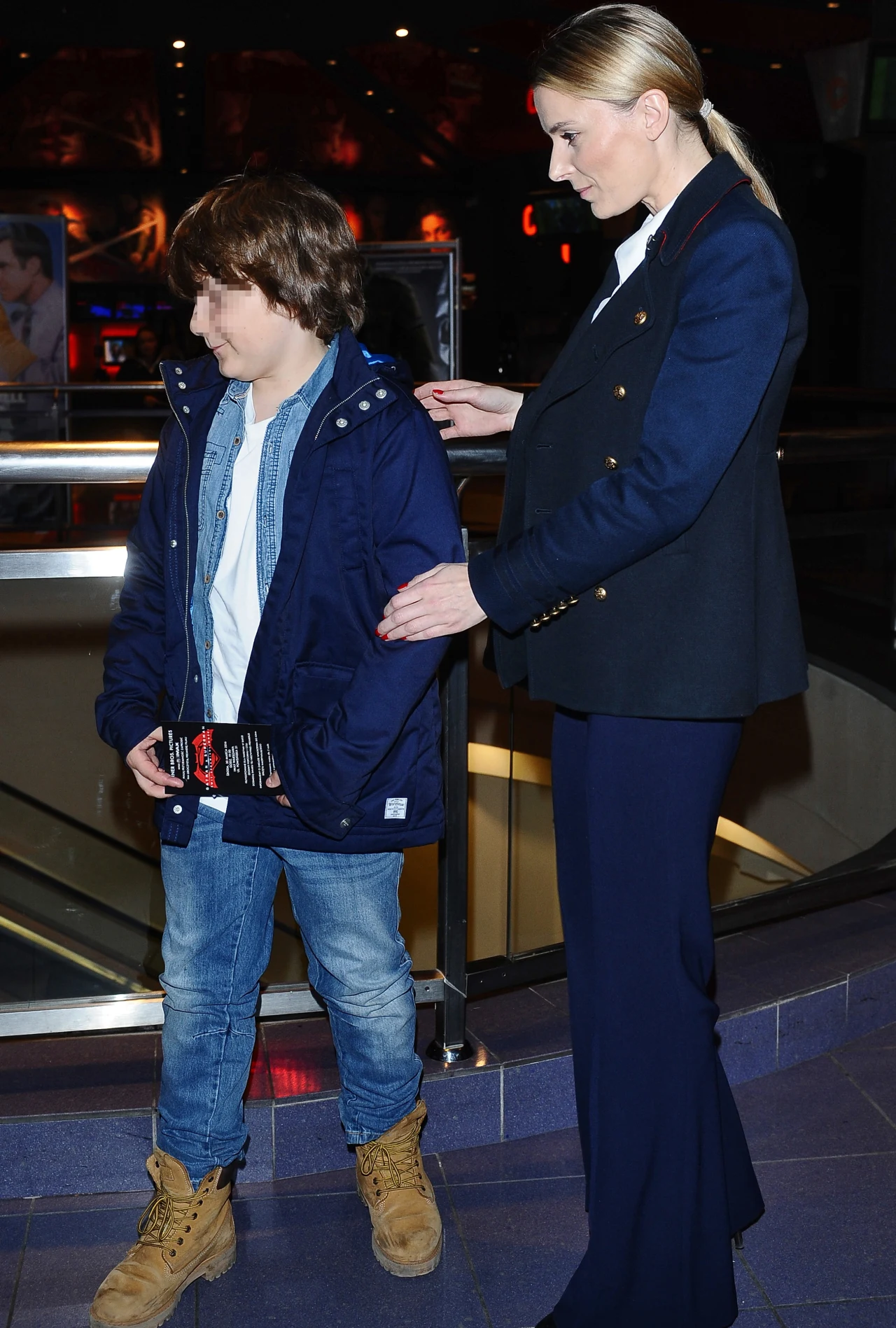 Mlynkova z synem Mlynkova z synem